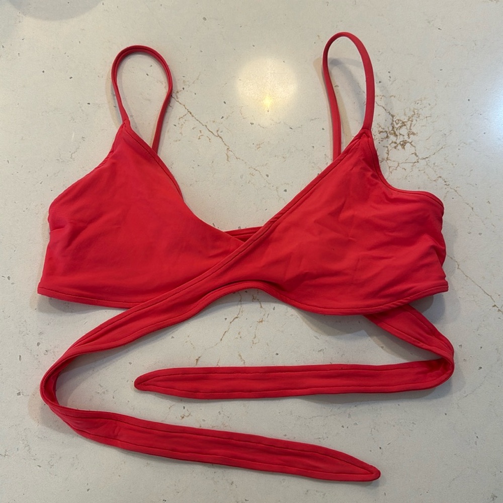 L*space wrap Bikini top